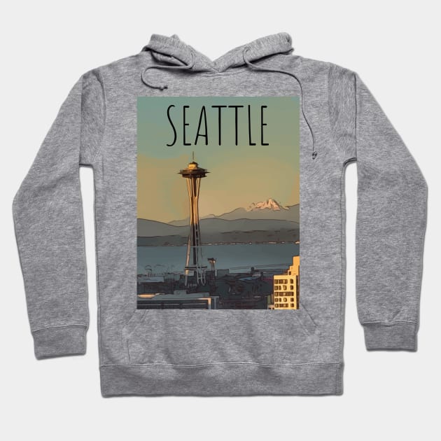 Seattle Hoodie by WelshDesigns